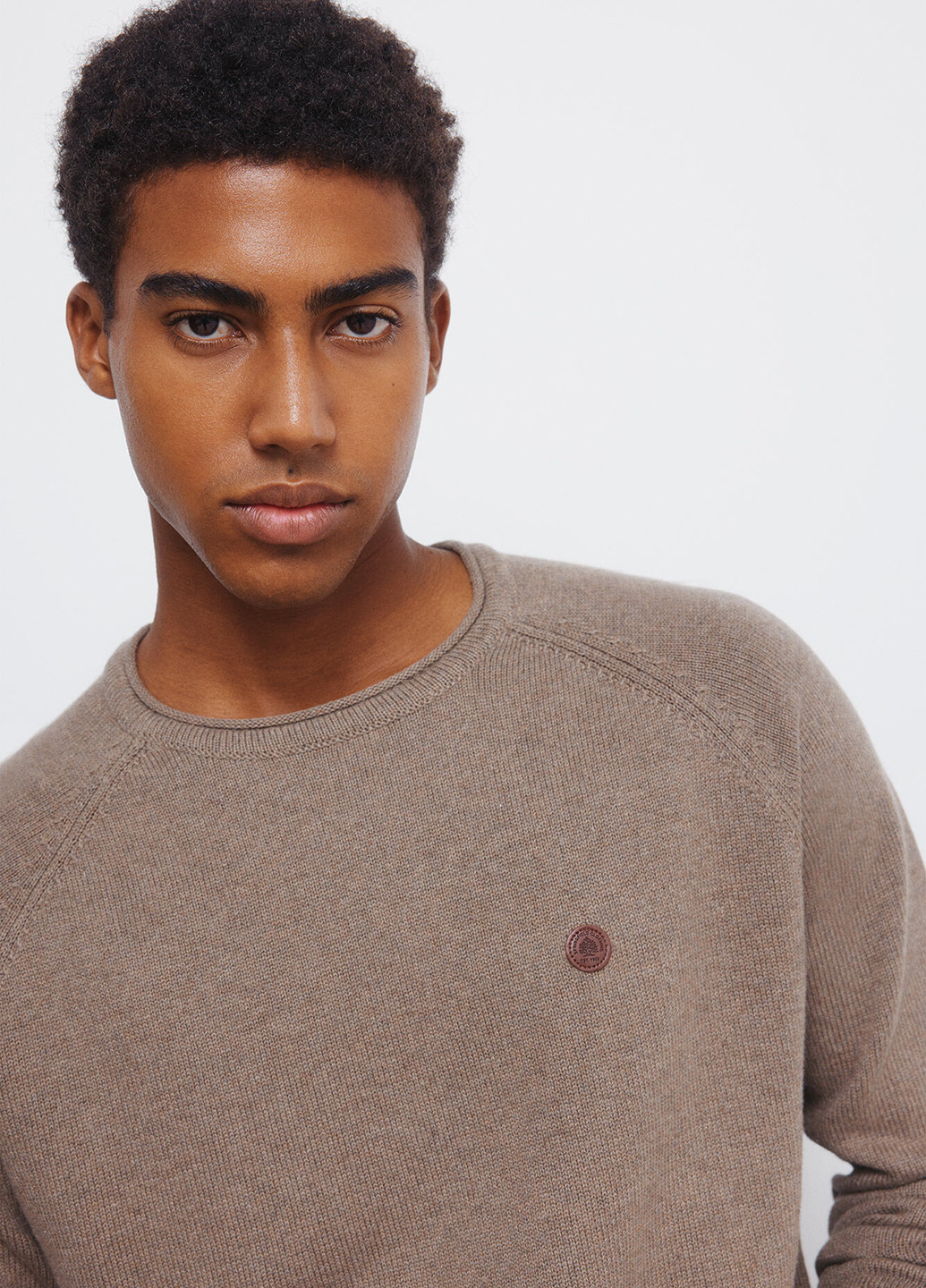 Бежевий демісезонний джемпер джемпер Springfield