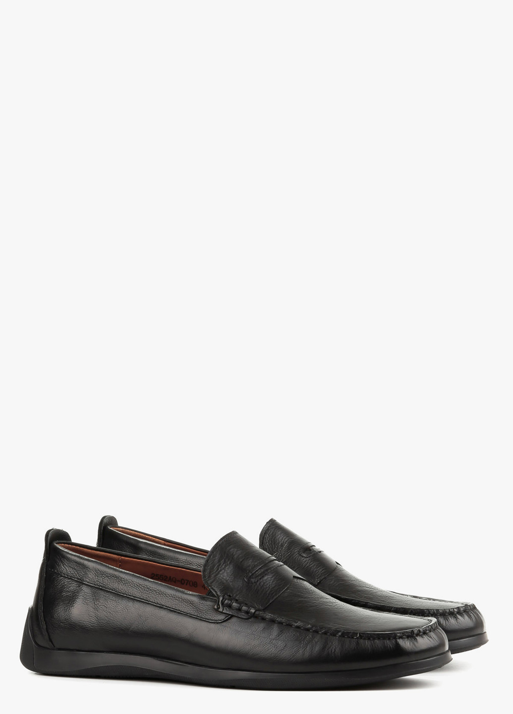 Черные мокасины Arzoni Bazalini