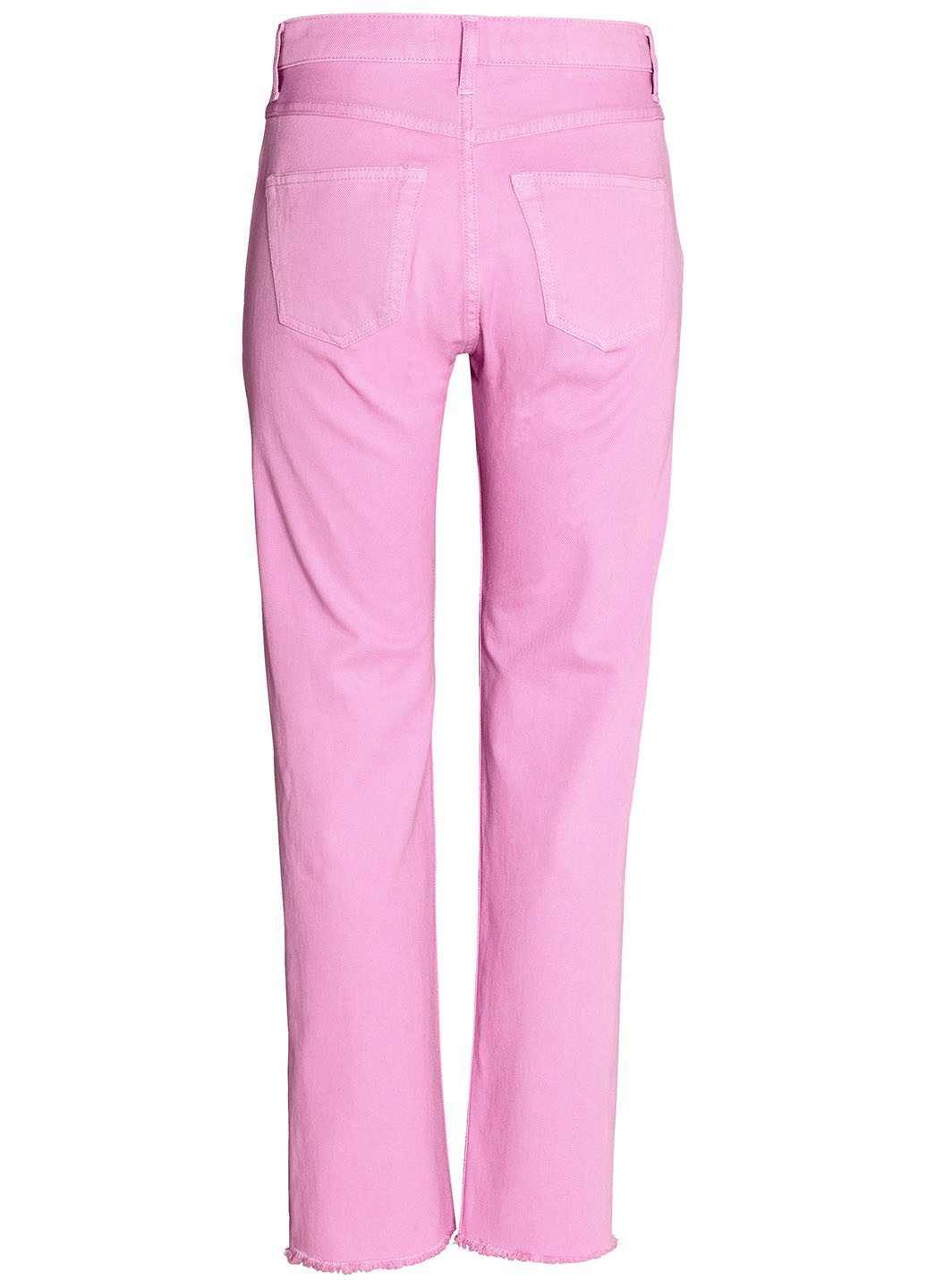 Розовые демисезонные джинсы H&M