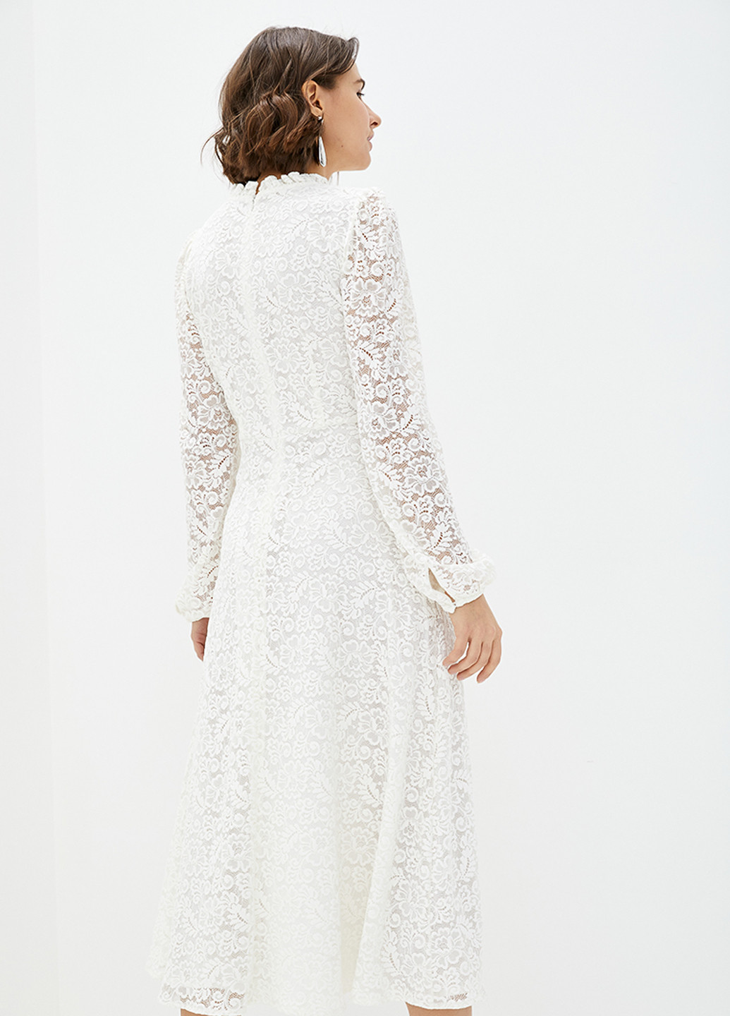 Белое вечернее платье Arefeva однотонное