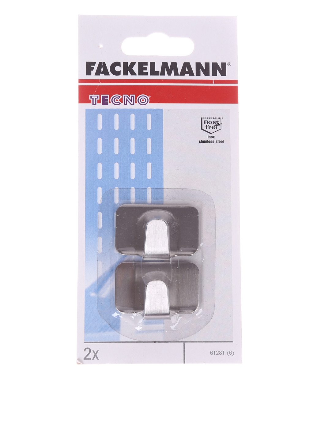 Гачок на клейкою основі, 4 см (2 шт) Fackelmann (94123058)