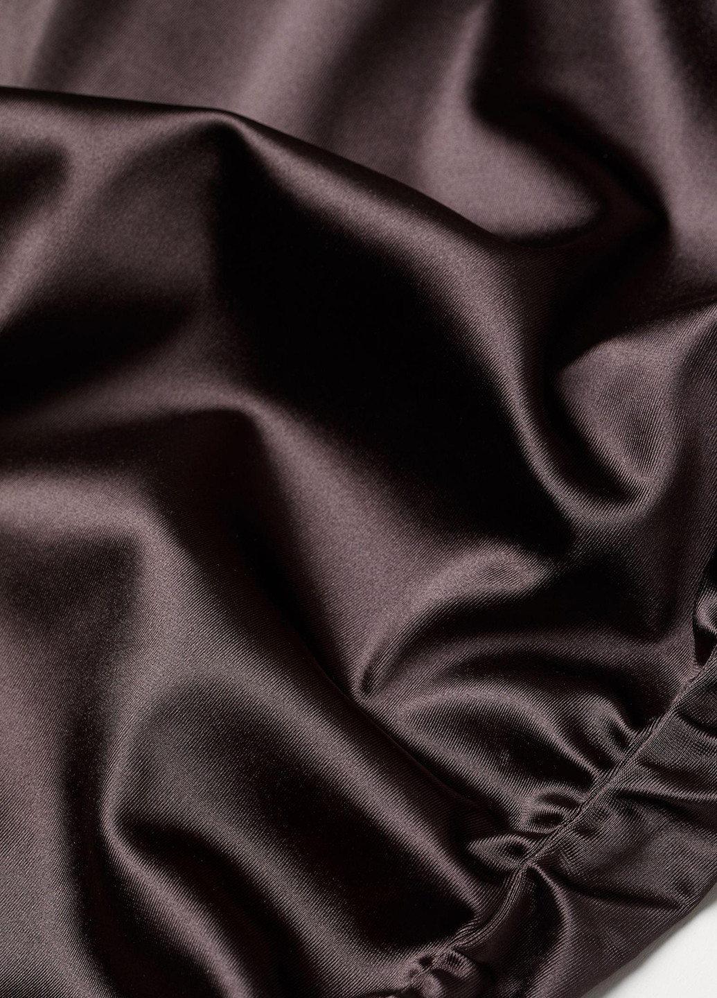 Темно-коричневое кэжуал сукня футляр H&M однотонное