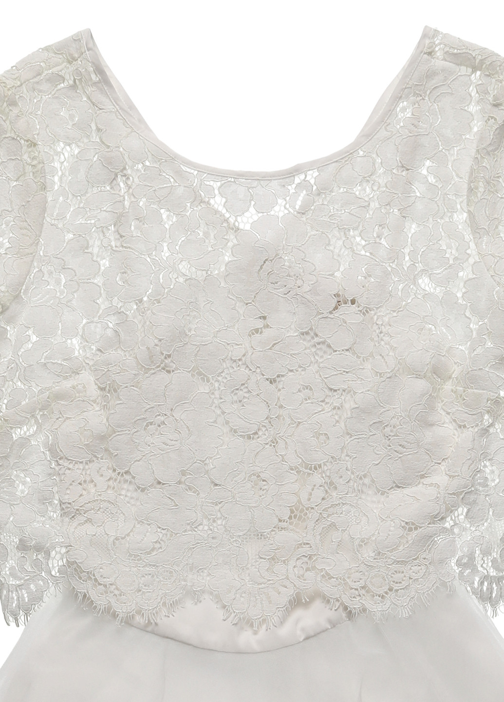 Белое вечернее, коктейльное платье клеш Derhy однотонное