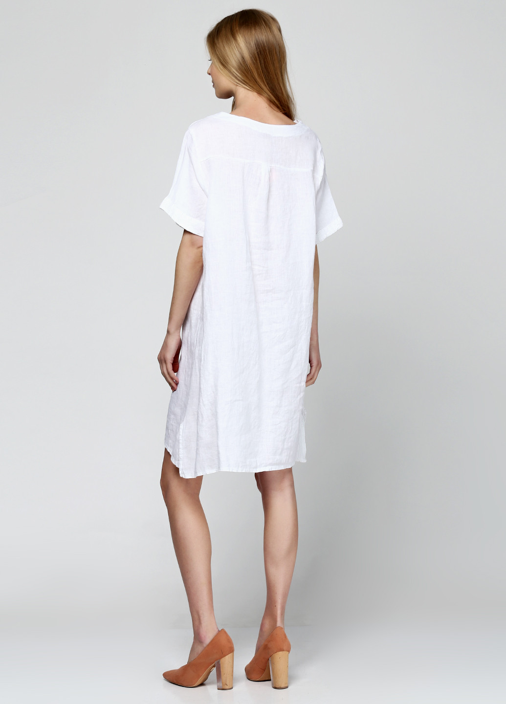 Білий кежуал сукня Made in Italy