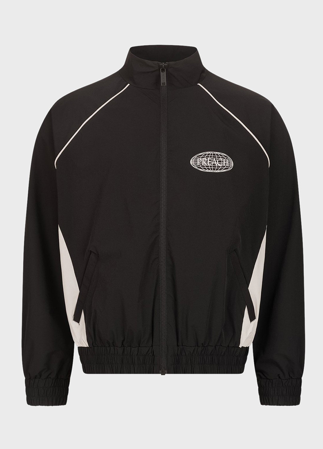 Чорна демісезонна вітровка Preach