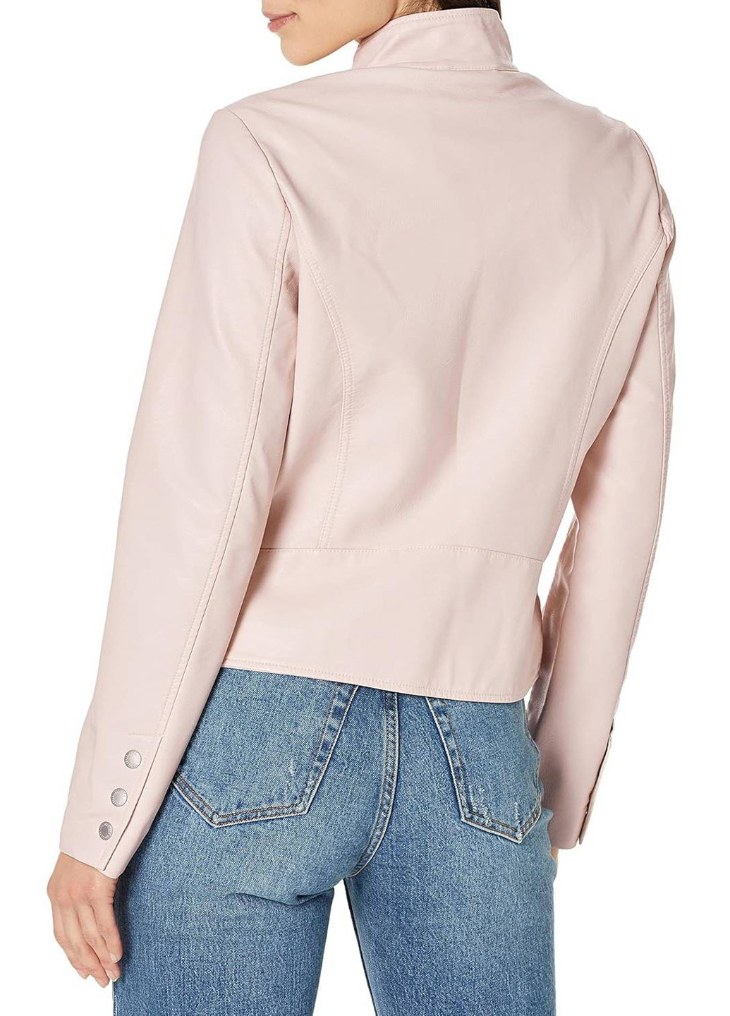 Рожева демісезонна куртка байкерська Levi's