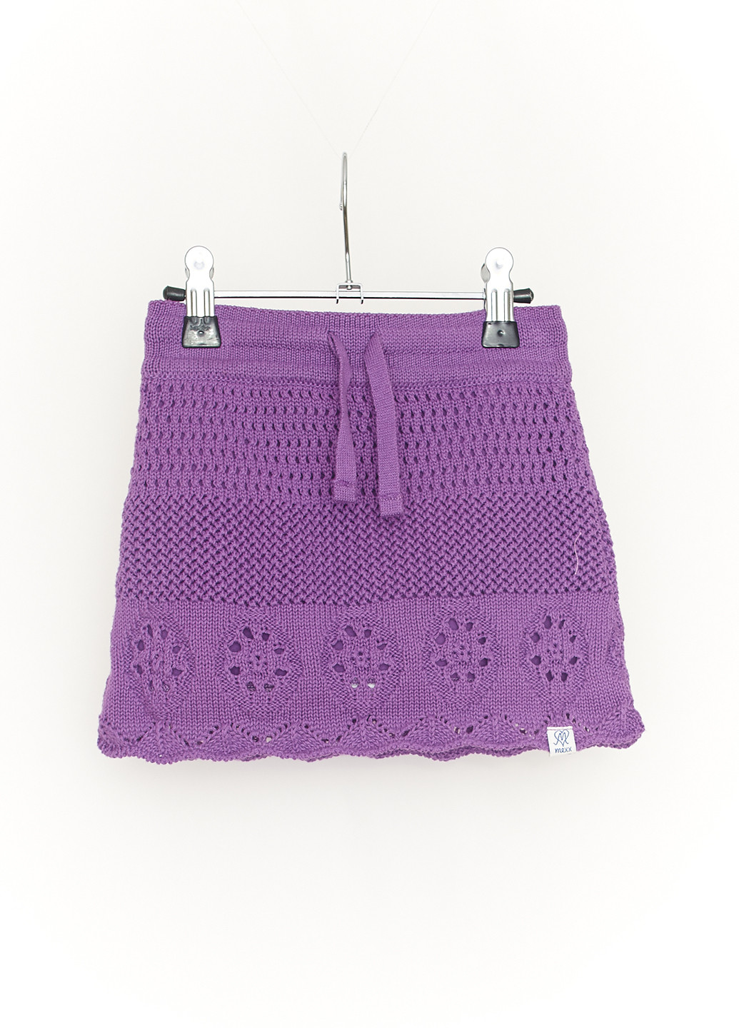 Фиолетовая кэжуал однотонная юбка Mexx а-силуэта (трапеция)