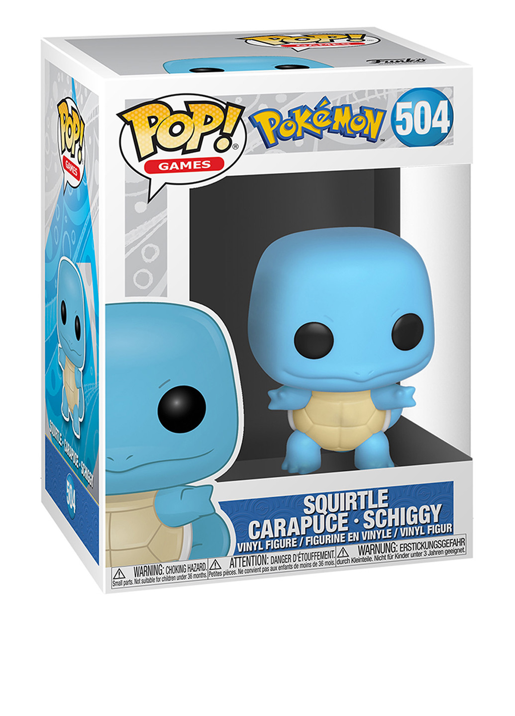Игровая фигурка Сквиртл, 8,8х11,5х15,9 см Funko (295743579)