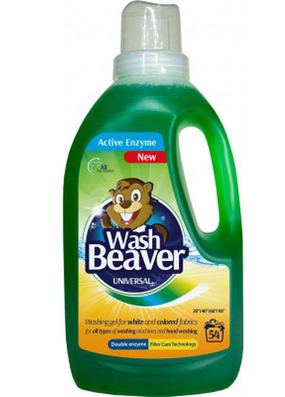 Засіб миючий для прання universal, 1620 мл Wash Beaver 4820203060757 (256083565)