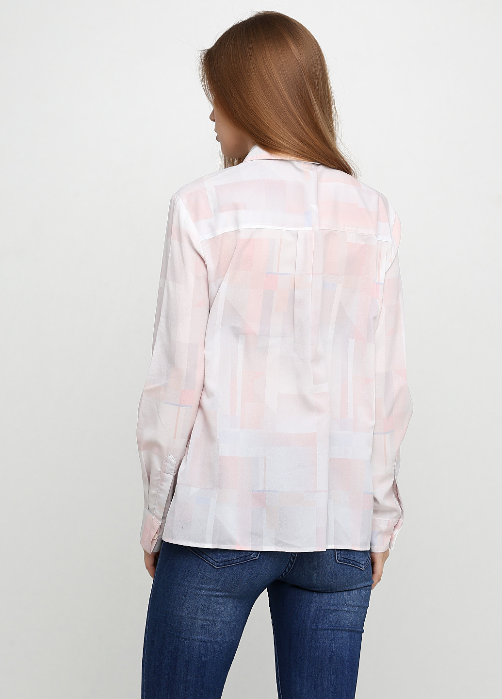 Бледно-розовая блуза MBYM