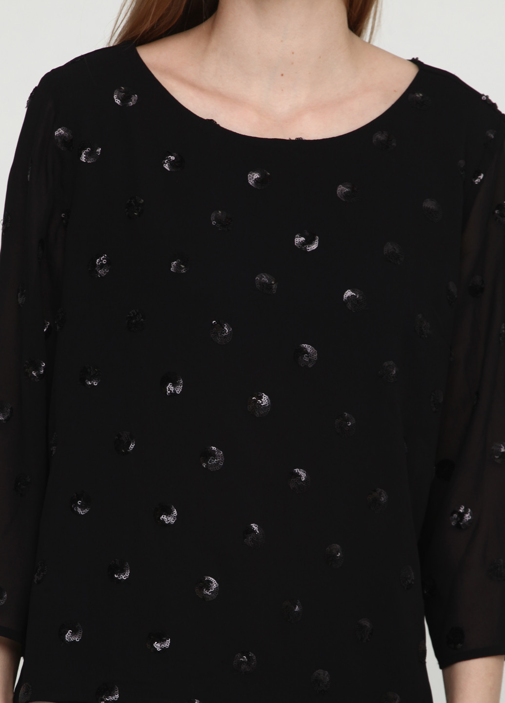 Чёрная блуза Talbots