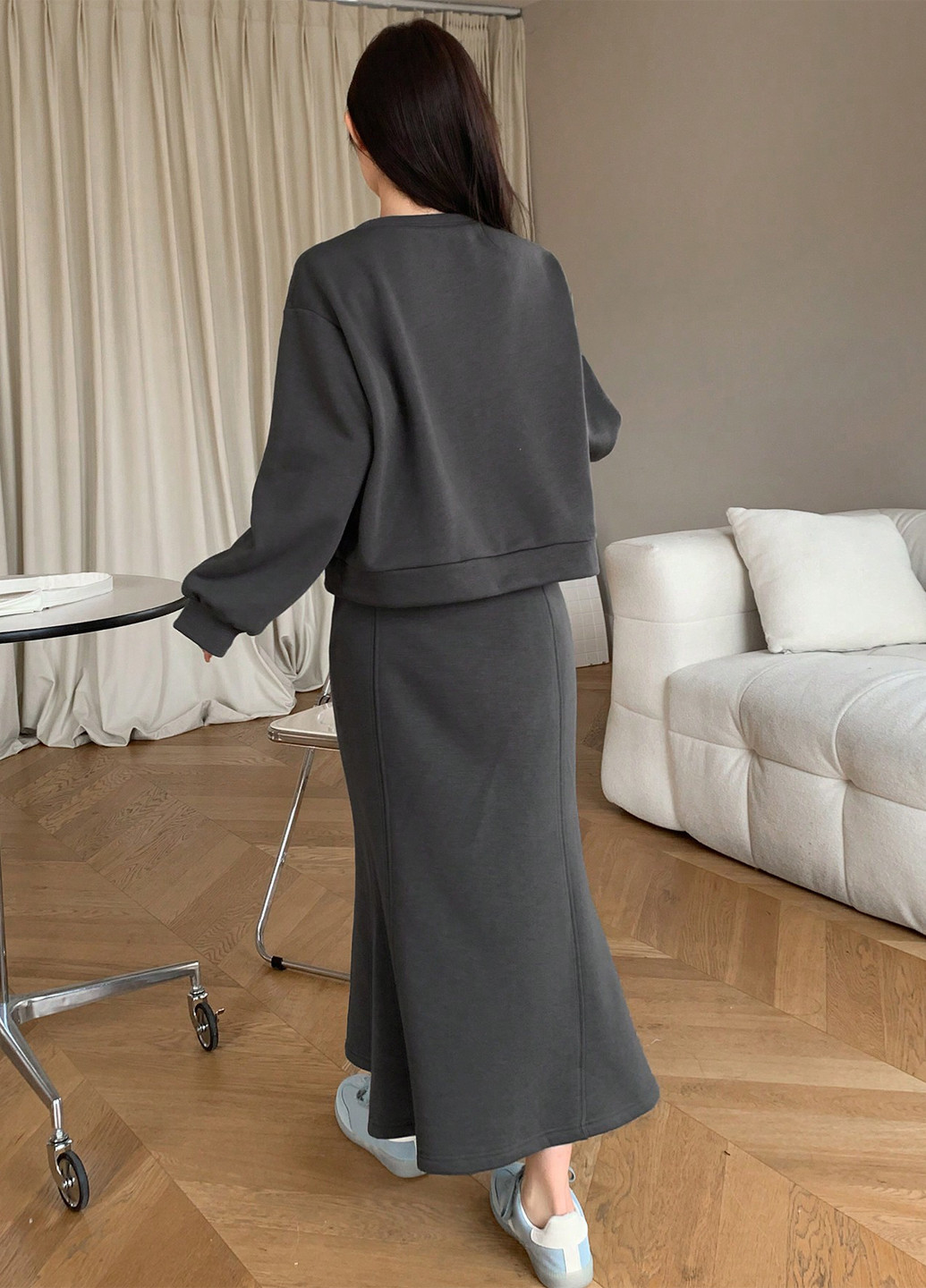 Костюм (світшот, спідниця) SHEIN (340691915)