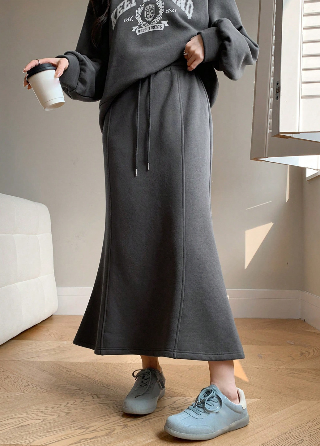 Костюм (світшот, спідниця) SHEIN (340691915)