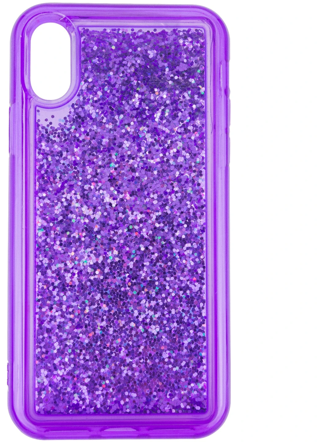 TPU+PC чехол Sparkle (glitter) для Apple iPhone XS Max (6.5') Фиолетовый (is_00000033782_8) Epik (229728301)