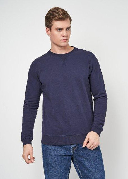 Темно-синій світшот,темно-синій, Anerkjendt (254770053)