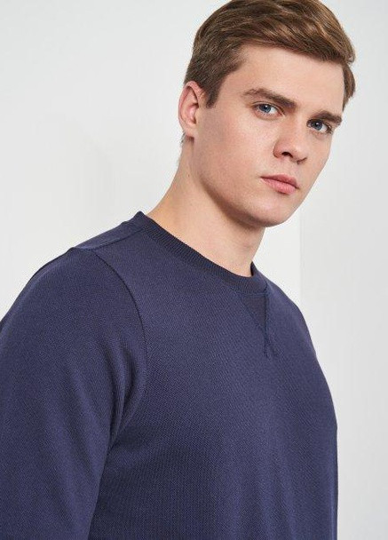 Темно-синій світшот,темно-синій, Anerkjendt (254770053)