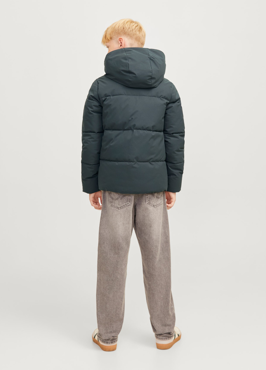 Сіро-синя зимня куртка Jack & Jones