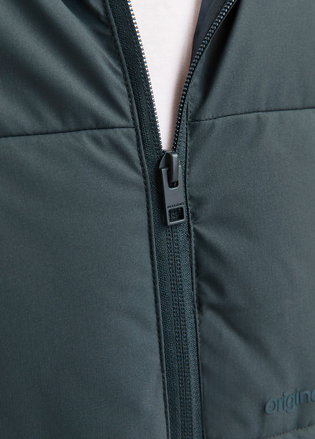 Сіро-синя зимня куртка Jack & Jones