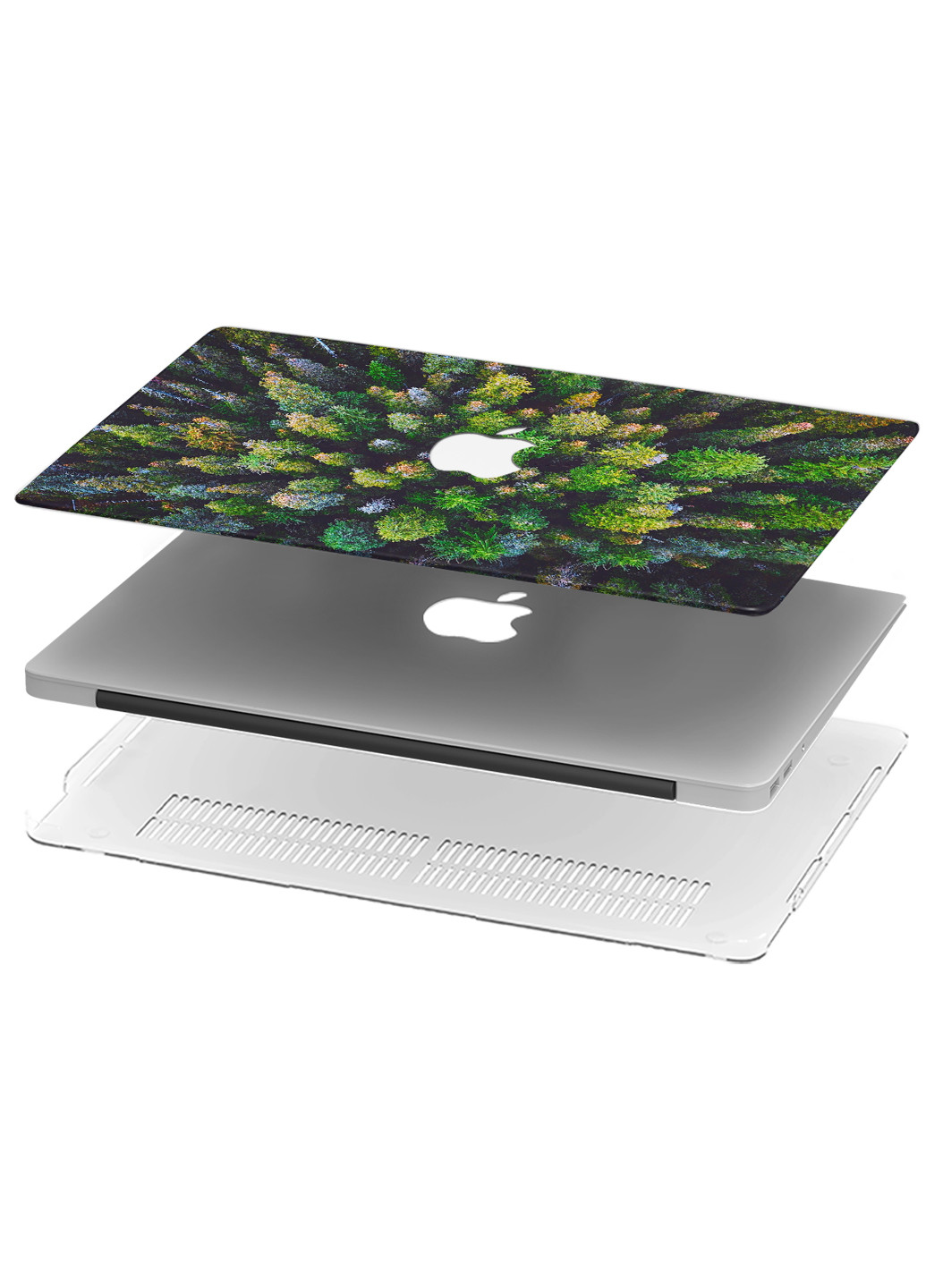 Чехол пластиковый для Apple MacBook Pro 13 A1278 Лес (Forest) (6347-2139) MobiPrint (218538722)