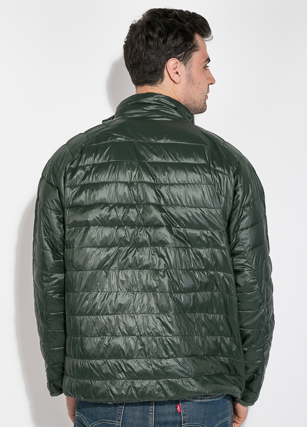 Зеленая демисезонная куртка Time of Style
