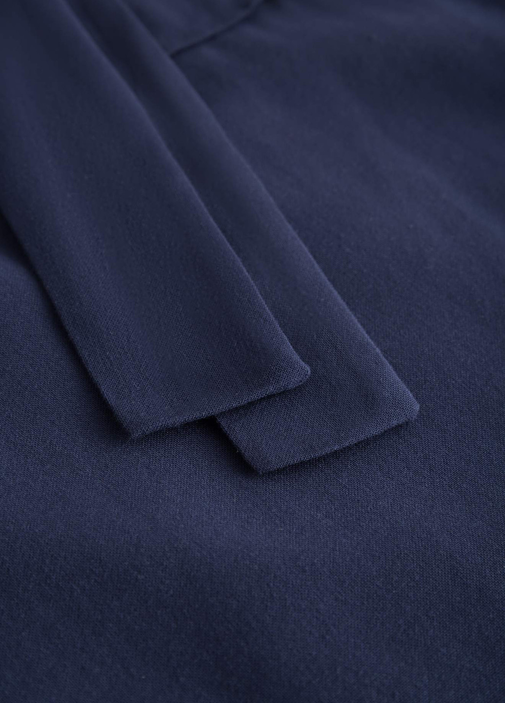 Темно-синие кэжуал летние зауженные брюки Orsay