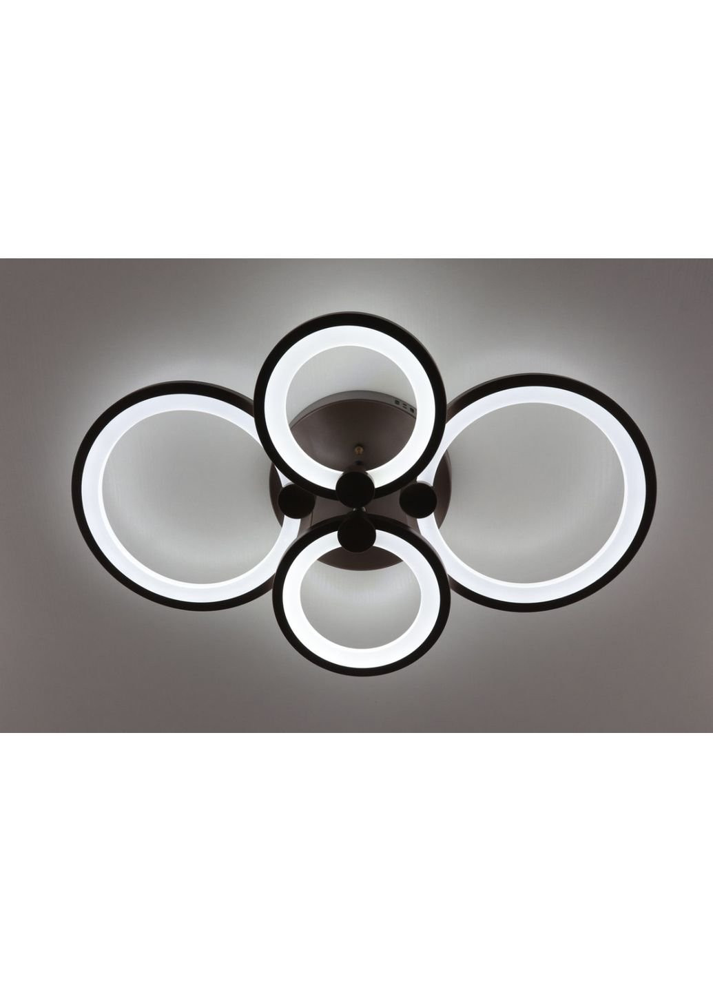 Люстра стельова LED з пультом A2280/2+2-cf Коричневий 10х62х39 см. Sunnysky (253630553)