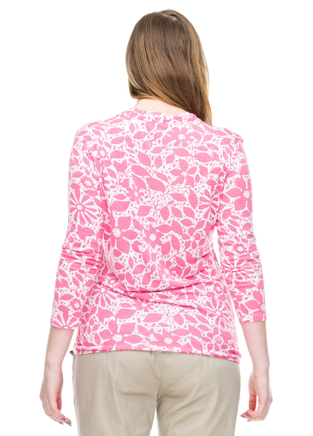 Розовая демисезонная блуза Comma