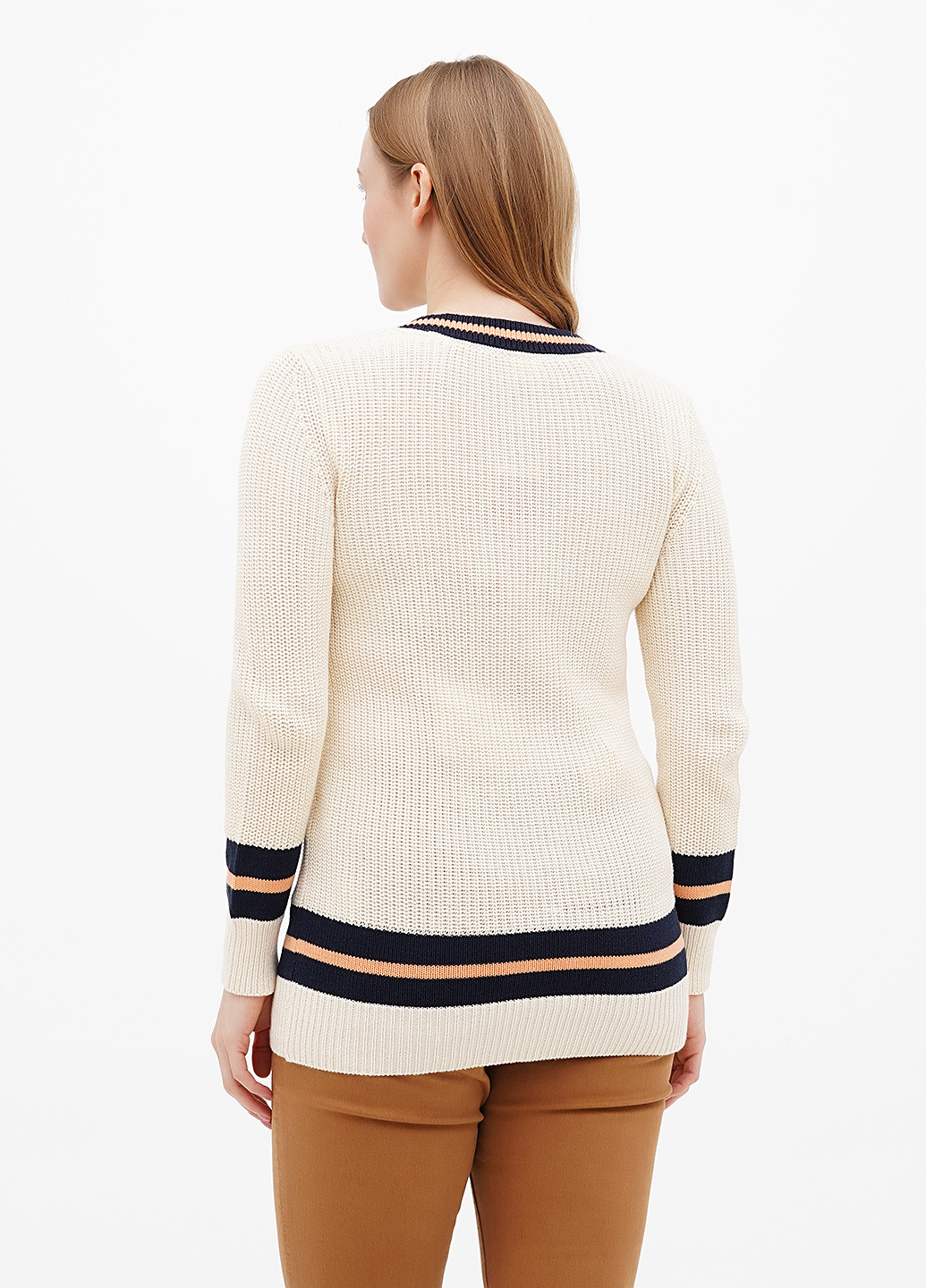 Светло-бежевый демисезонный пуловер пуловер S.Oliver