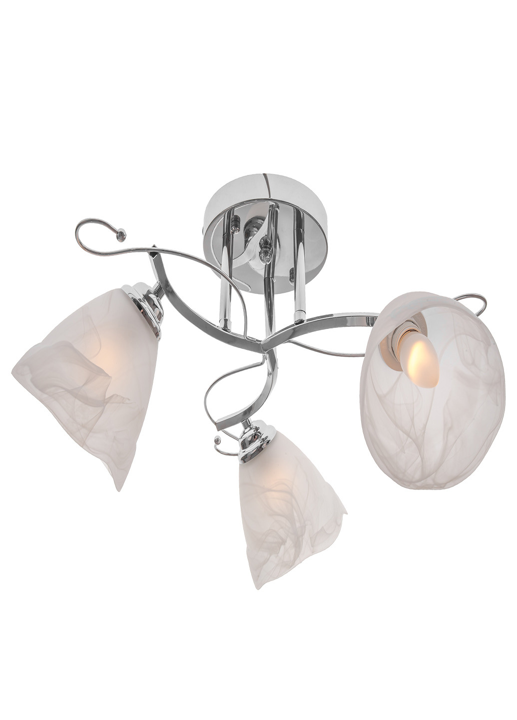 Люстра стельова класична LK-617S/3 E27 CH Brille (220133421)