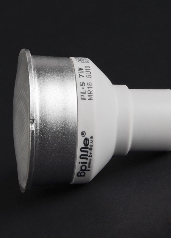 Лампа энергосберегающая GU10 PL-S 7W/827 MR16 Brille (253965270)