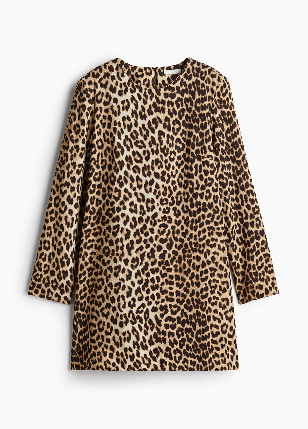 Бежева кежуал сукня H&M леопардовий
