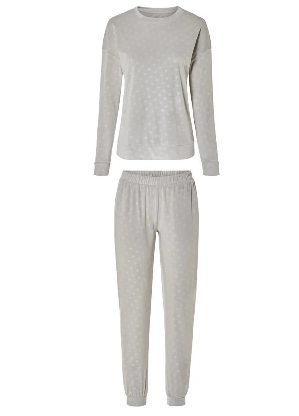 Серая всесезон пижама (свитшот, брюки) свитшот + брюки Esmara