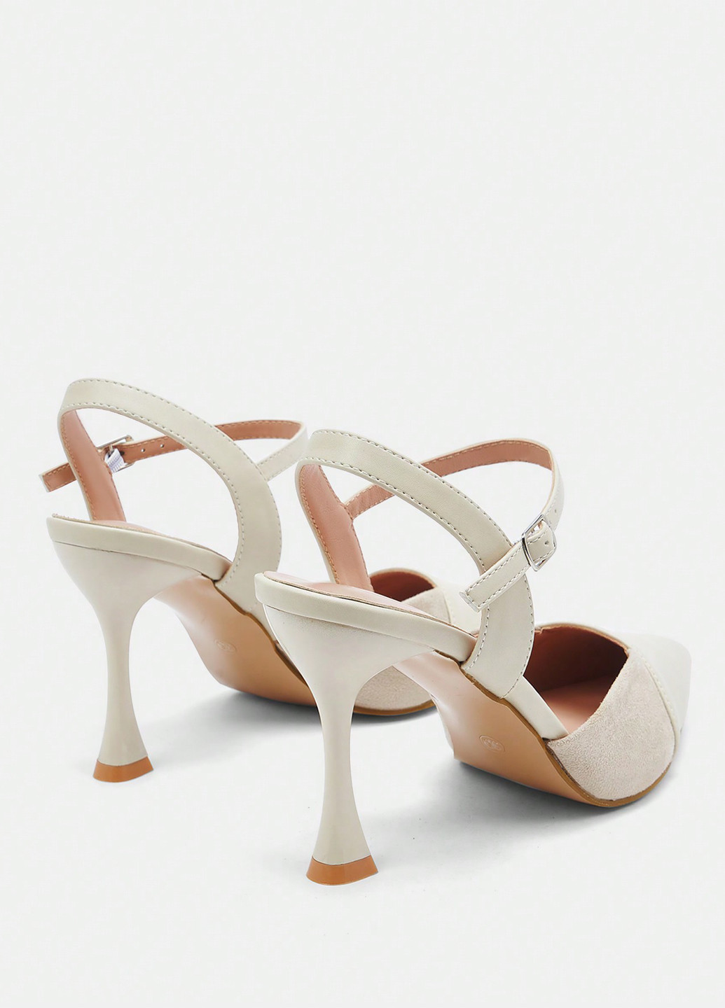 SHEIN Туфлі кремовий з штучна замша, штучна шкіра, китай — літо (342382841)