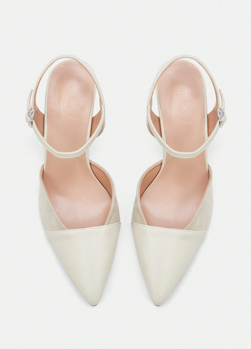 SHEIN Туфлі кремовий з штучна замша, штучна шкіра, китай — літо (342382841)