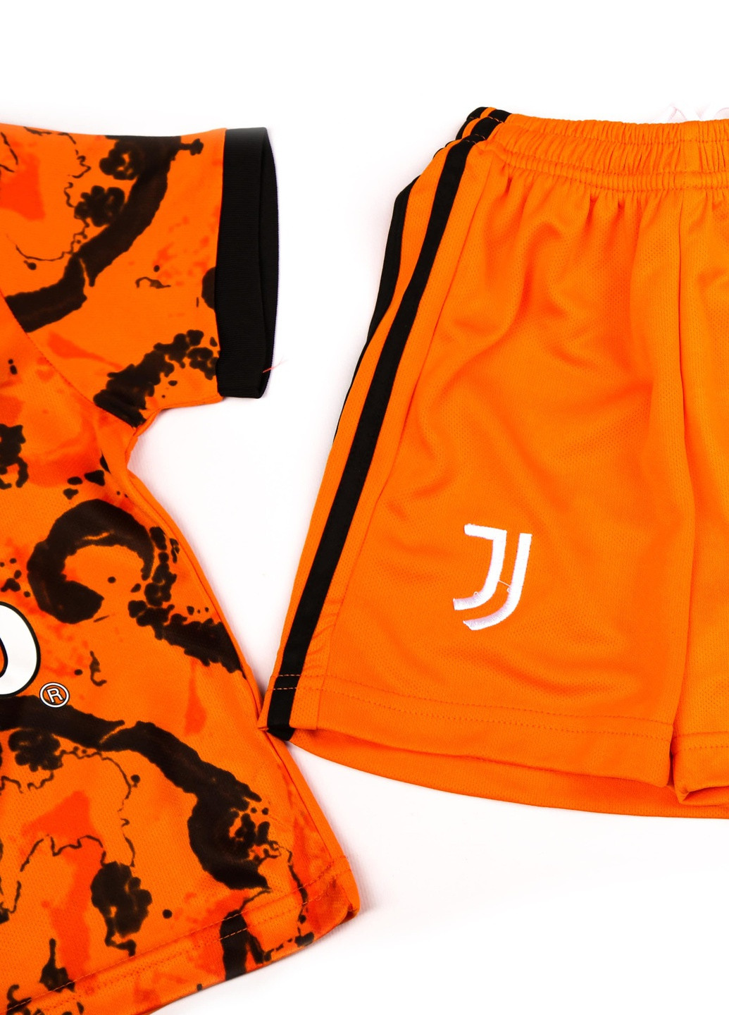 Помаранчевий літній футбольна форма ювентус 164 помаранчевий (2000903913696) No Brand