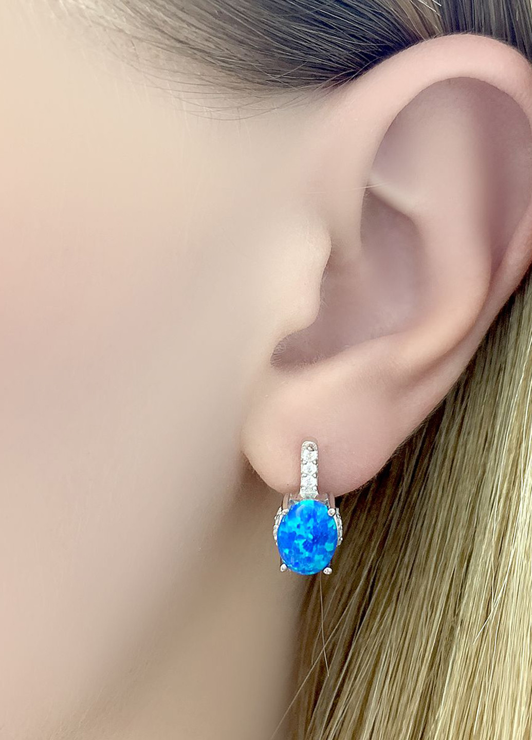 Серьги Silver Flame (233883685)