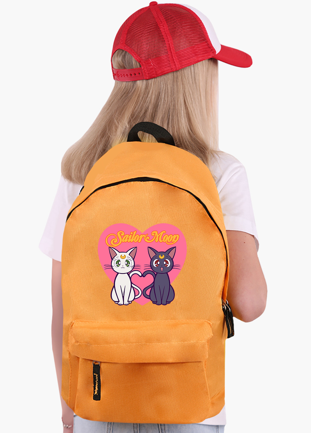 Детский рюкзак Місяць Кішки Сейлор Мун (anime Sailor Moon Cats) (9263-2849) MobiPrint (229078027)