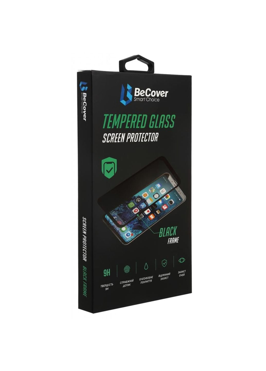 Стекло защитное Samsung Galaxy A52 SM-A525 Black (706016) BeCover (252369619)