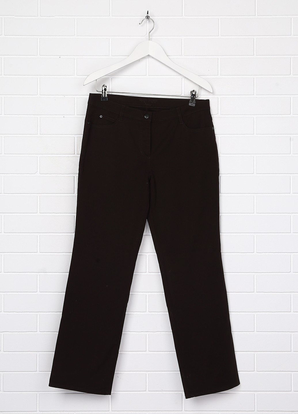 Темно-коричневые кэжуал демисезонные брюки Gerry Weber