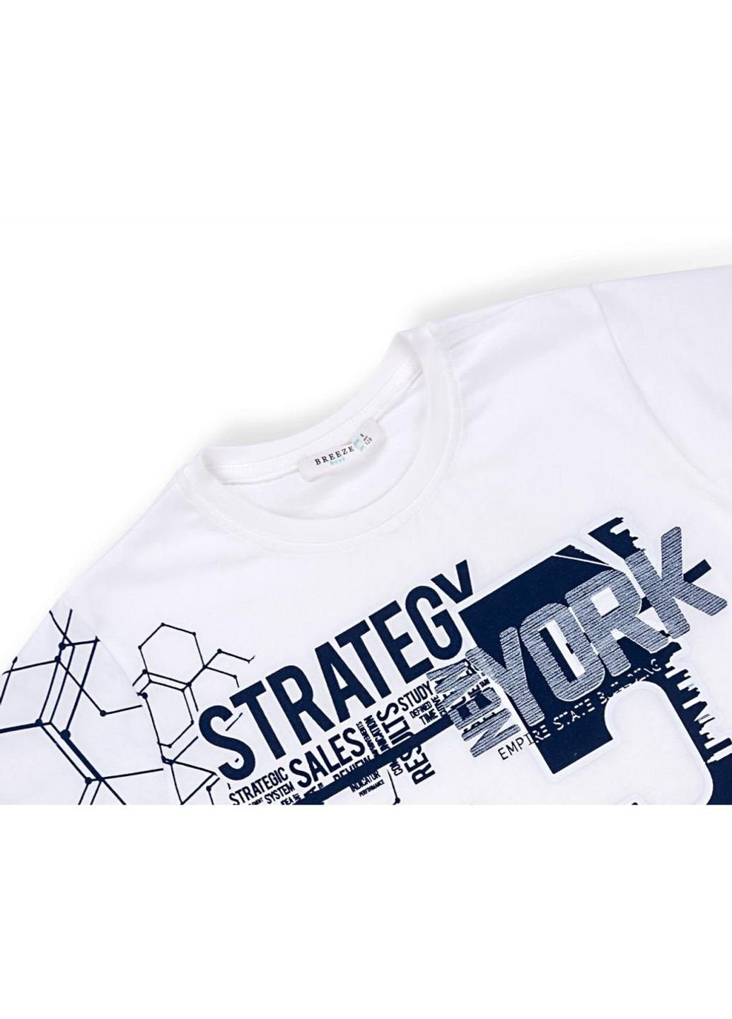 Бежевая демисезонная футболка детская "strategy" (10152-128b-beige) Breeze