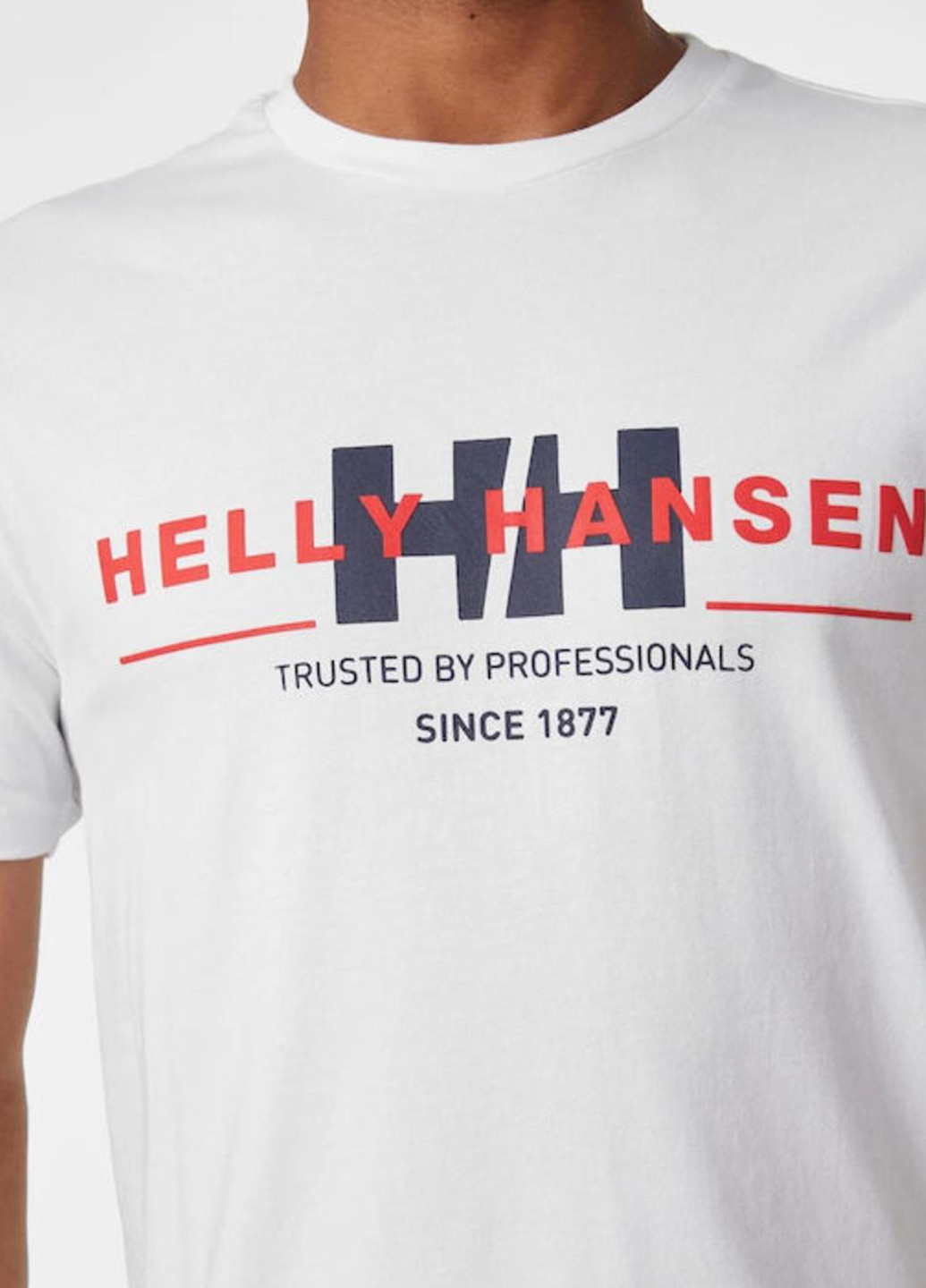 Біла футболка 53763-001 Helly Hansen Rwb Graphic Branco