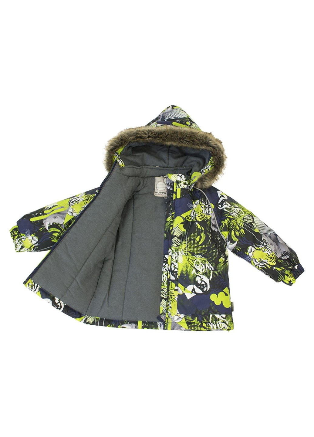 Лайм зимній комплект зимовий (куртка + напівкомбінезон) avery Huppa