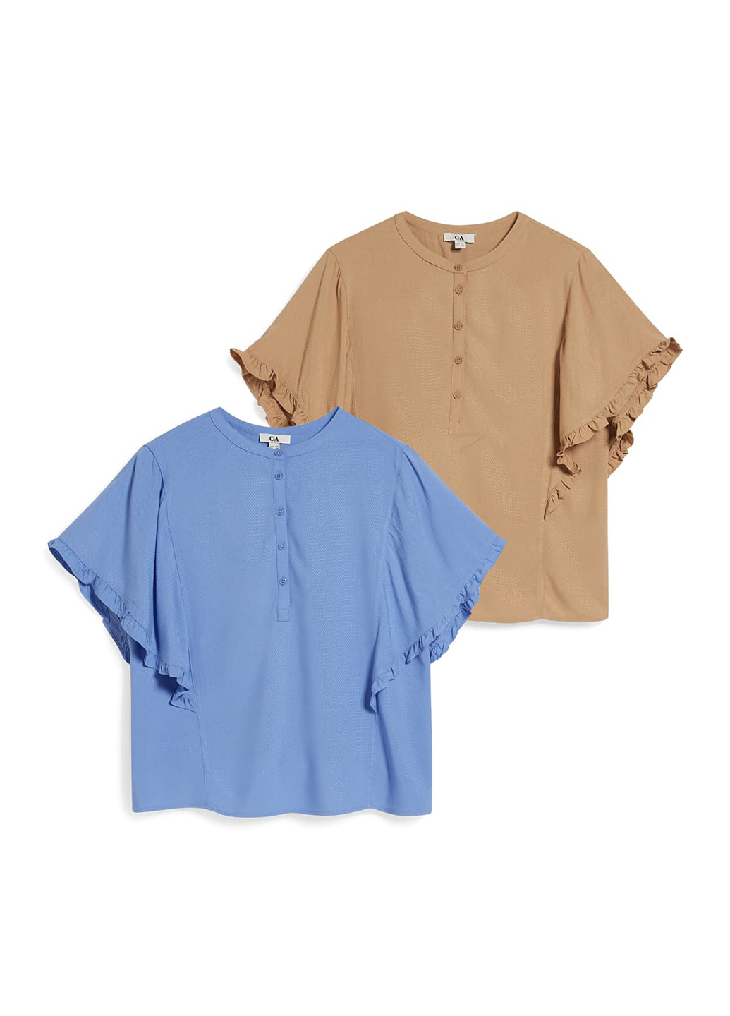 Комбинированная блуза (2 шт.) C&A
