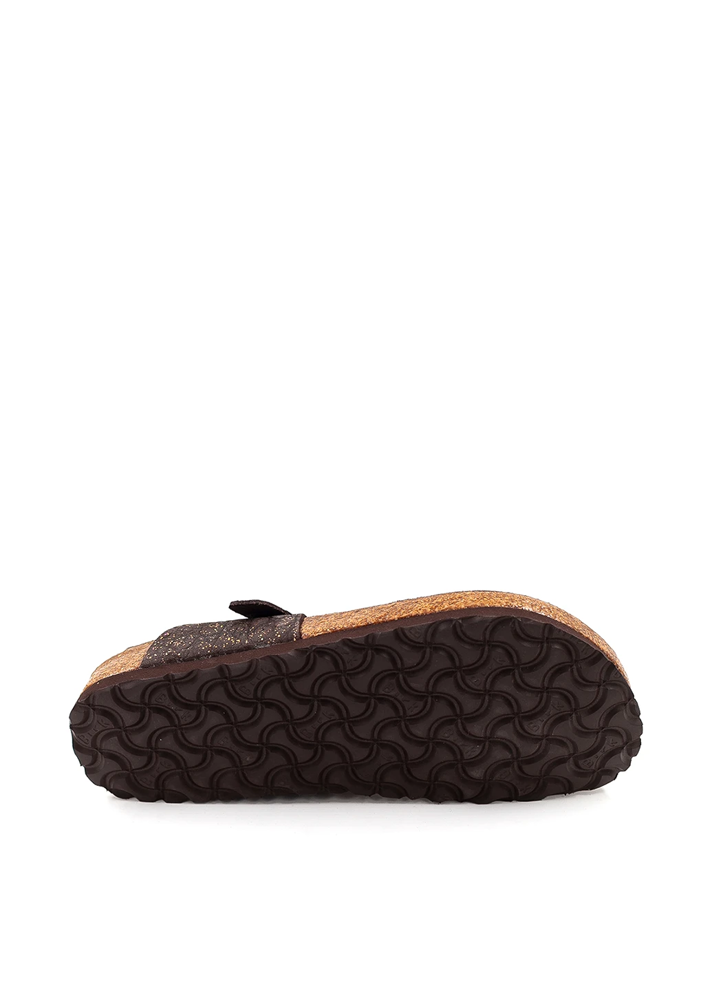 Коричневые кэжуал вьетнамки Birkenstock с тиснением