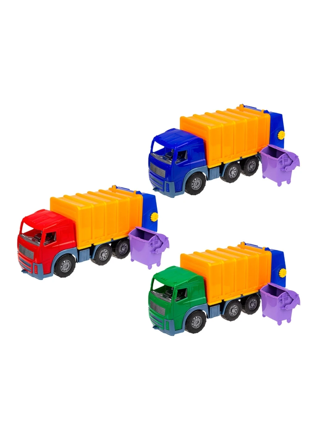 Детская игрушечная машинка с контейнером 58х25х20 см Colorplast (254052102)