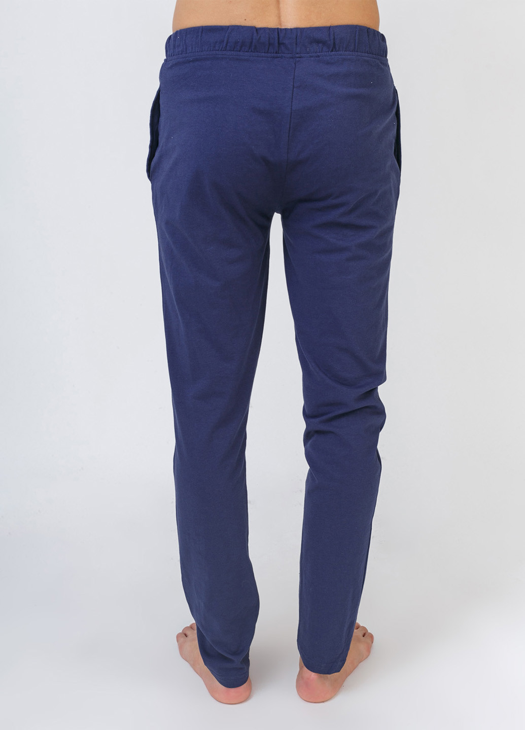 Синие домашние демисезонные брюки Harvey Miller