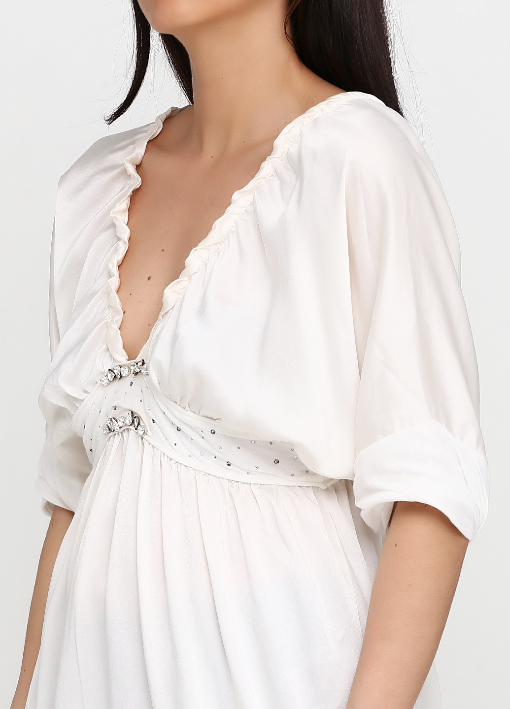 Молочна літня блуза Manila Grace