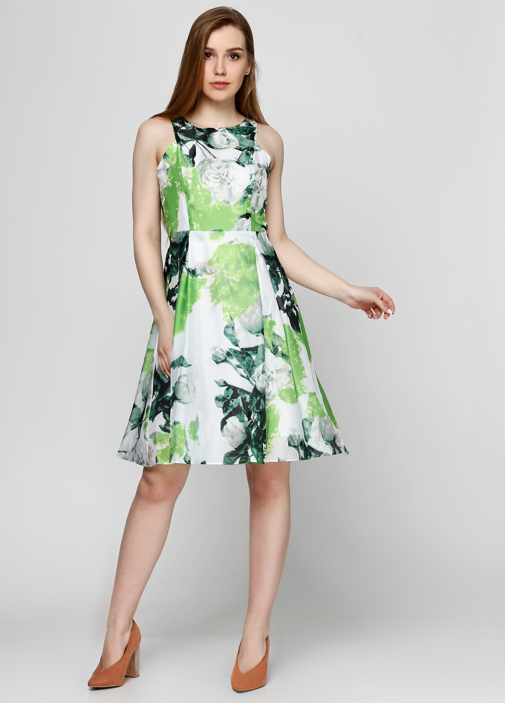 Зелена кежуал плаття, сукня Axel