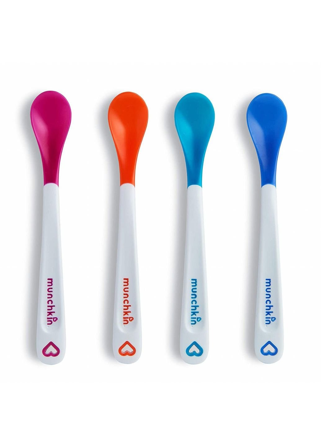 Набор детской посуды White Hot термочувствительных ложек 4 шт Munchkin (252244213)
