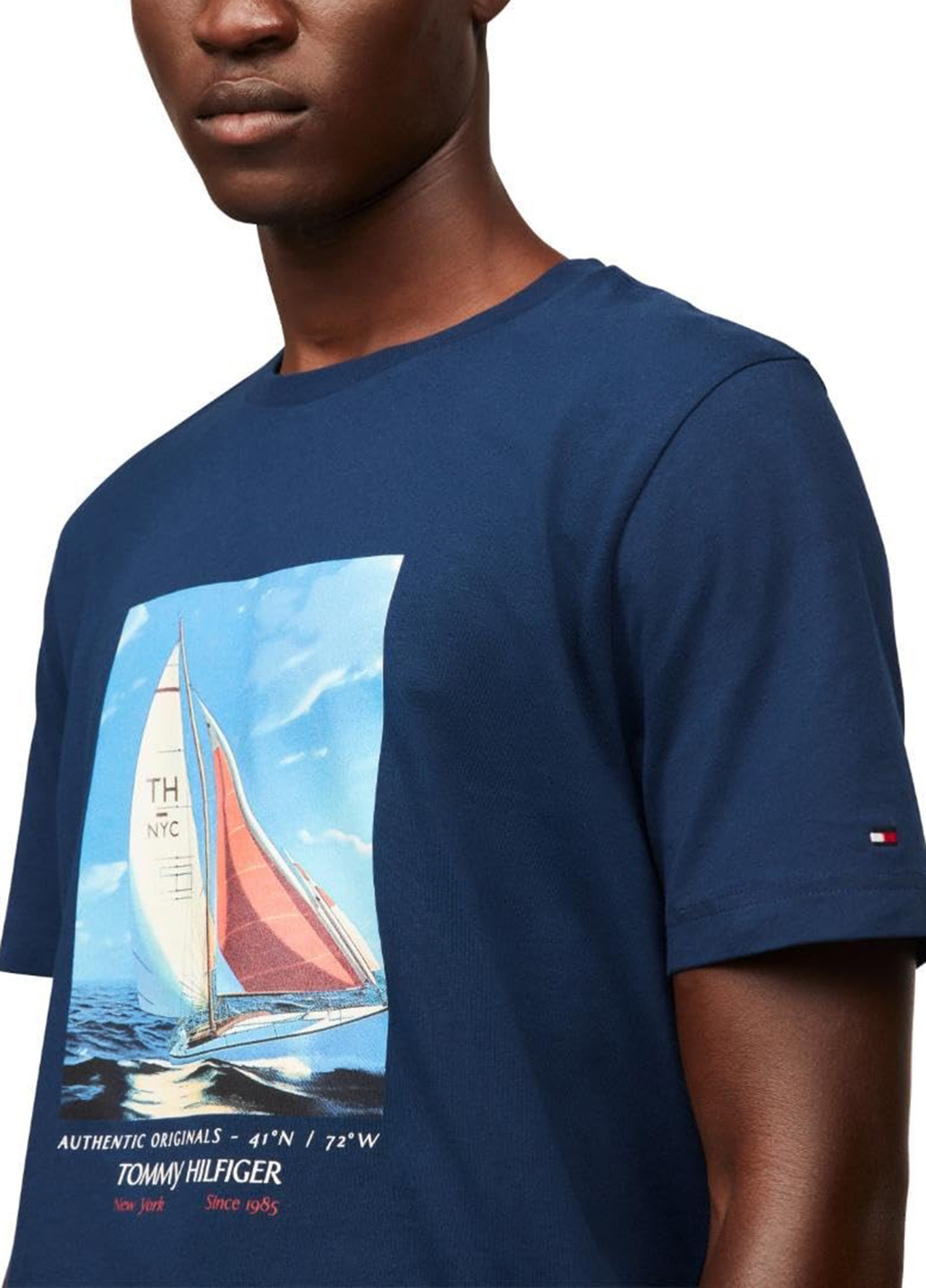 Синя футболка Tommy Hilfiger